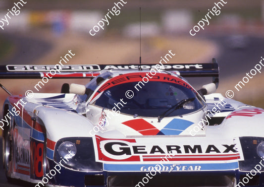 1988 Yellow Pages 108 Peter Fritsch, Tony Martin Argo Porsche (Colin Watling Photographic)  (104)