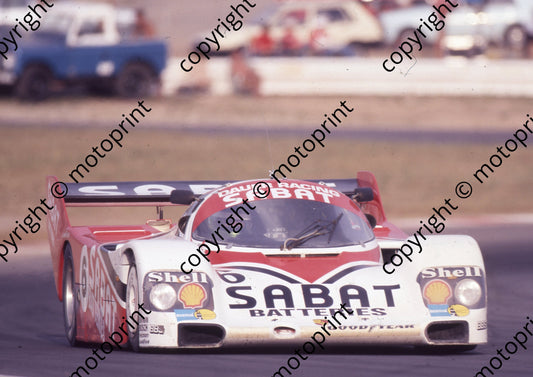1988 Yellow Pages 6 Sarel vd Merwe, Jochen Dauer Porsche 962C (Colin Watling Photographic)  (76)