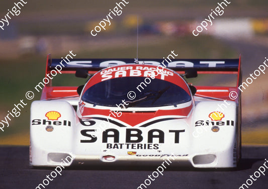 1988 Yellow Pages 6 Sarel vd Merwe, Jochen Dauer Porsche 962C (Colin Watling Photographic)  (80)