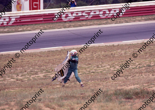1988 Yellow Pages 7 Antoine Salamin Porsche 962C (Colin Watling Photographic)  (60)