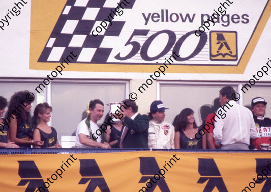 1988 Yellow Pages Bob Wollek, Klaus Ludwig, Jochen Dauer (Colin Watling Photographic)  (8) )