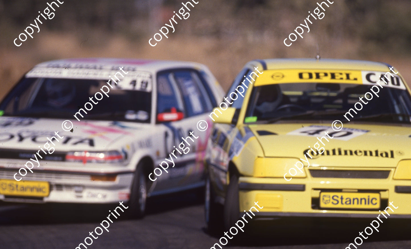 1989 EL Stannic 40 Nic de Waal Kadett GSi 49  Leon Mare Conquest (Colin Watling Photographic) (1)