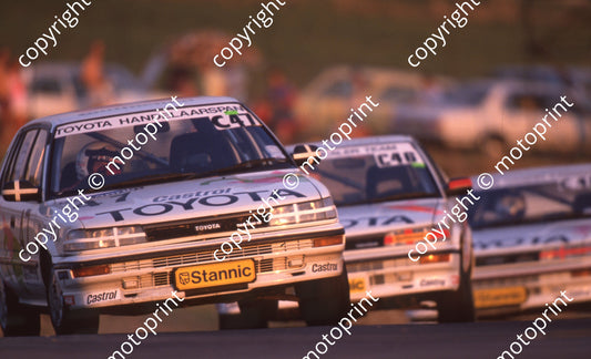 1989 EL Stannic 45 Serge Damseaux Toyotas check track (Colin Watling Photographic) (2)