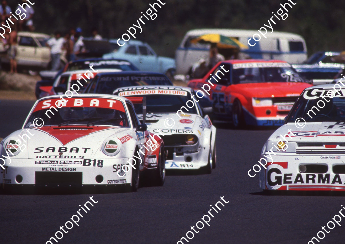 1989 EL Wesbank 18 Gary Dunkerley Porsche 911 19 Johan Coetzee Skyline 14 Nicolo Bianco Alfa GTV6 (Colin Watling Photographic) (21)