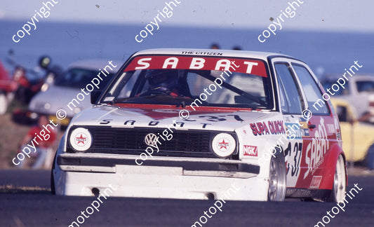 1989 EL Wesbank 37 Peter Lanz Golf GTi (Colin Watling Photographic) (33)