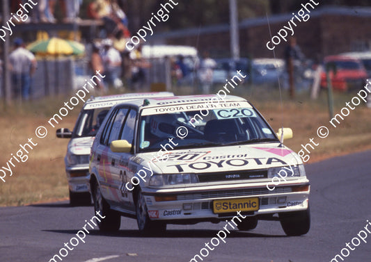 1989 KIllarney Castrol 6 Hr 20 Serge Damseaux, Eric Sanders Toyota Conquest RSi (Colin Watling Photography) (36)