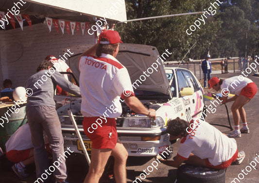 1989 KIllarney Castrol 6 Hr 20 Serge Damseaux, Eric Sanders Toyota Conquest RSi (Colin Watling Photography) (46)