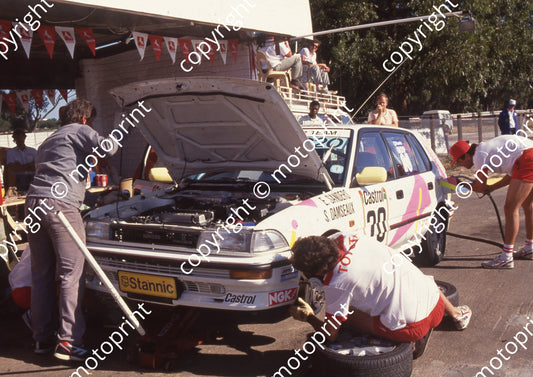 1989 KIllarney Castrol 6 Hr 20 Serge Damseaux, Eric Sanders Toyota Conquest RSi (Colin Watling Photography) (48)