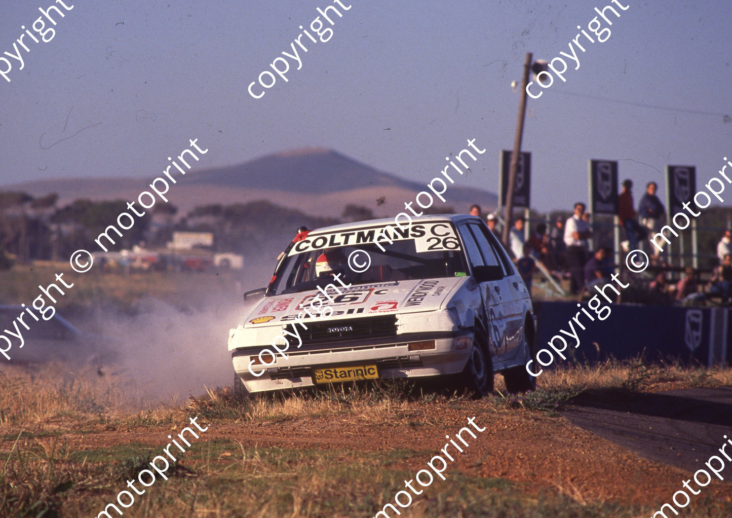 1989 Killarney Castrol 6 Hr 26 Chris Clarke, Anvar Haffejee, Norman Poulter Conquest RSi (Colin Watling Photographic) (19)