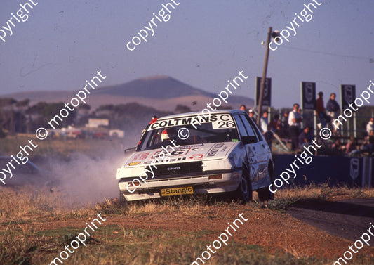 1989 Killarney Castrol 6 Hr 26 Chris Clarke, Anvar Haffejee, Norman Poulter Conquest RSi (Colin Watling Photographic) (19)