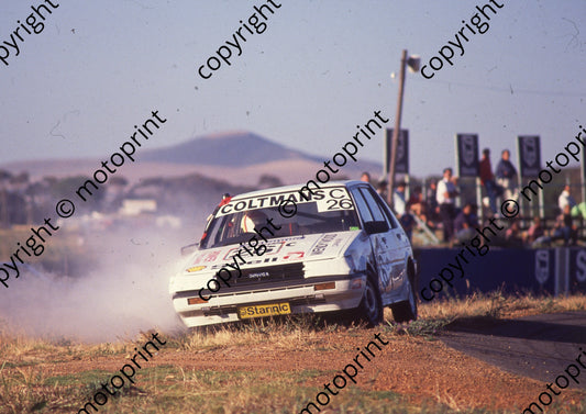 1989 Killarney Castrol 6 Hr 26 Chris Clarke, Anvar Haffejee, Norman Poulter Conquest RSi (Colin Watling Photographic) (21)