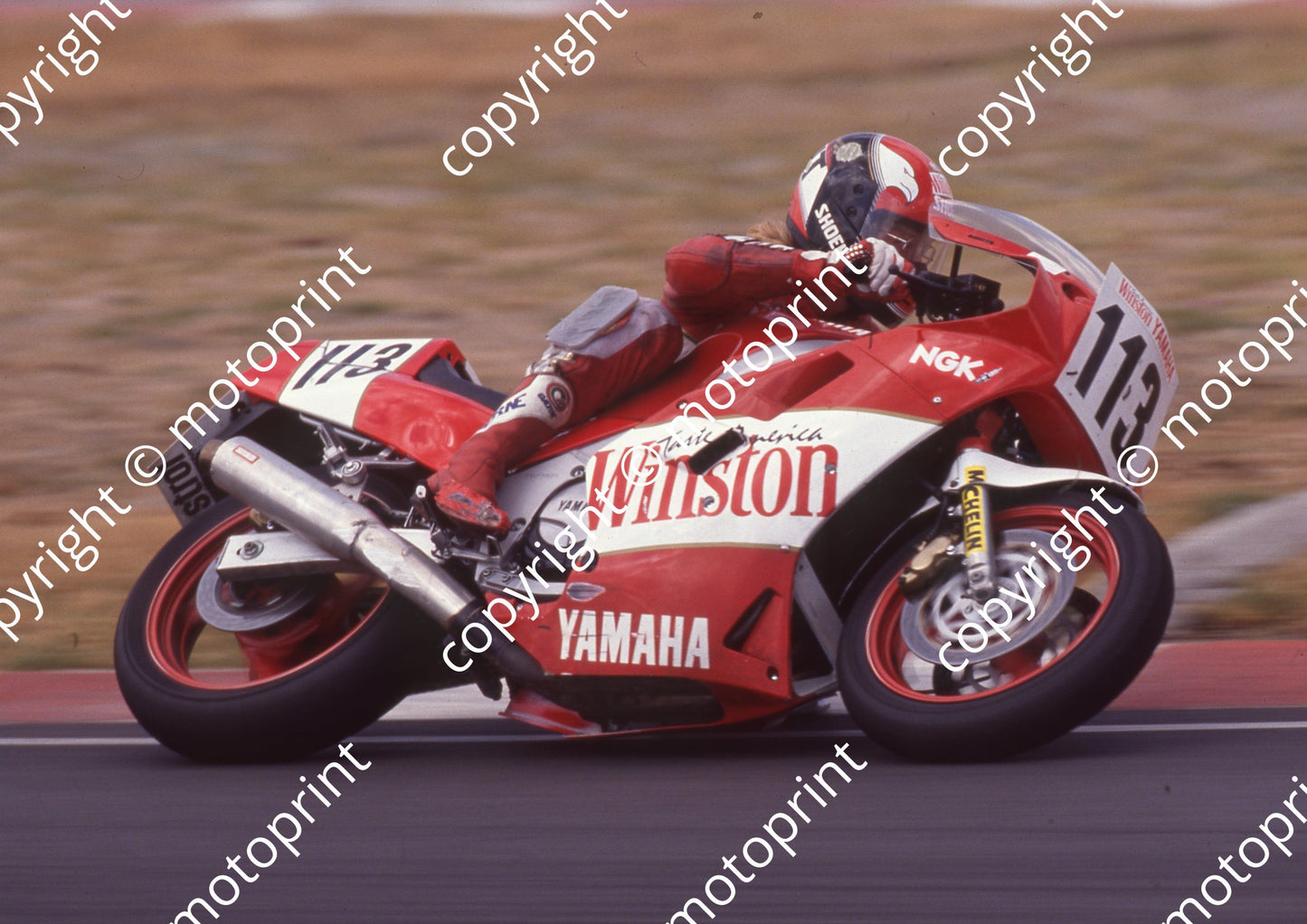 1989 Kya MC 113 Russell Wood Yamaha FZR (Colin Watling Photographic)  (3)