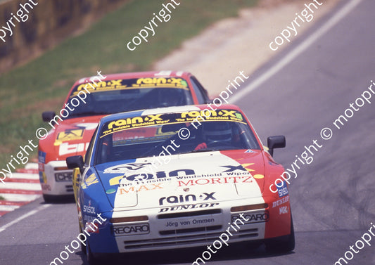 1989 Kya Porsche World Cup 24 Jorg van Ommen (Colin Watling Photographic) (40)