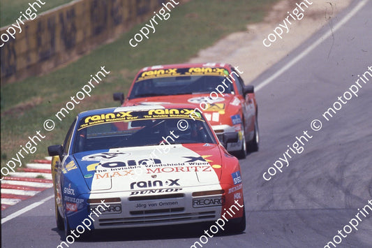 1989 Kya Porsche World Cup 24 Jorg van Ommen (Colin Watling Photographic) (45)