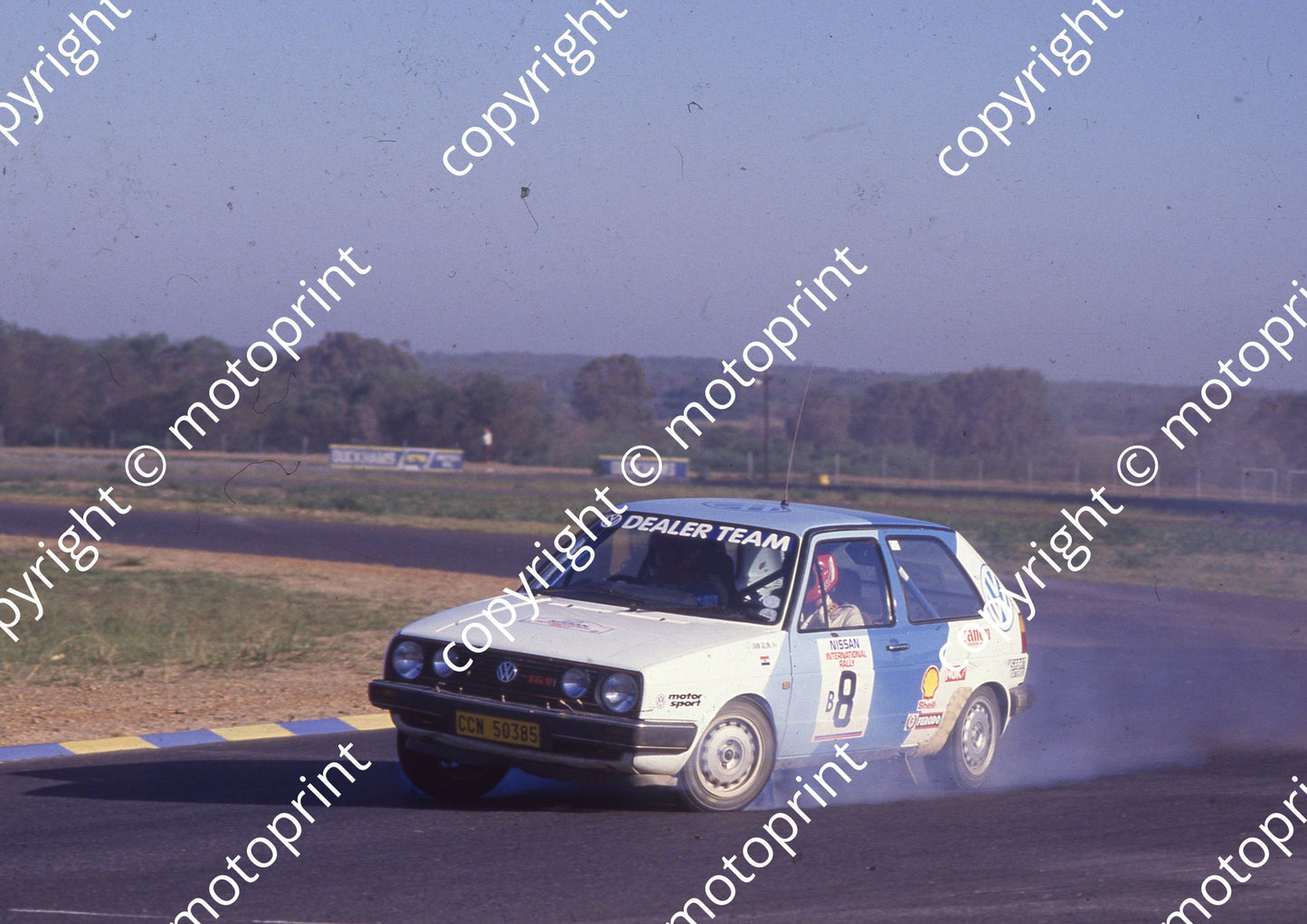1989 Nissan Intnl Rally 8 Frank Lindemann, Johan Sieling Golf (Colin Watling Photographic) (40)