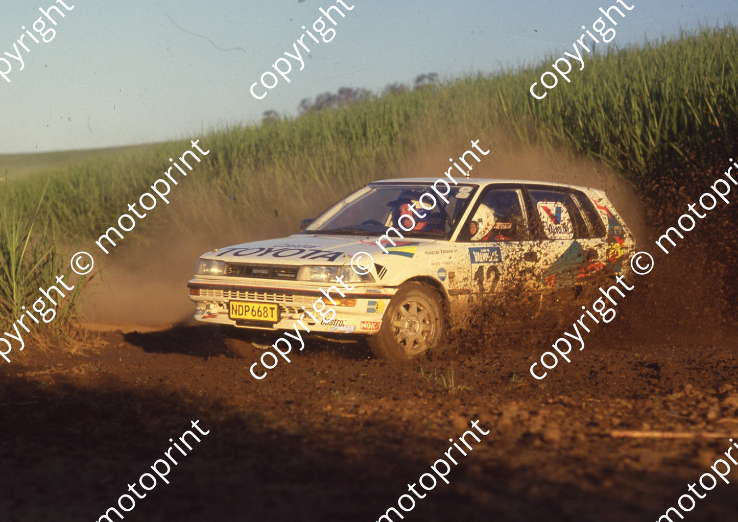 1989 Tour de Valvoline 12 Roelof Fekken, Francois Jordaan Toyota Conqwest (Colin Watling Photographic) (34)