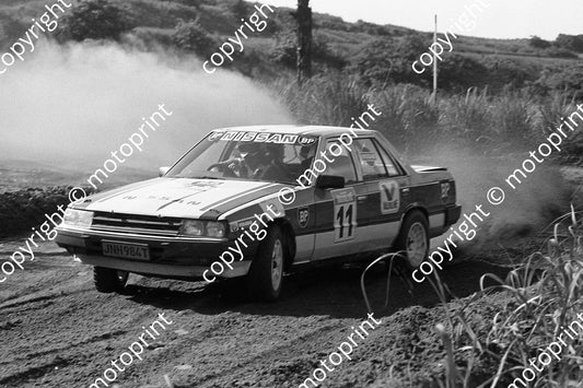1989 Tour de Valvoline Rally 11 Dicky Klaver, Guy Hodgson Skyline (Colin Watling Photographic) (18)
