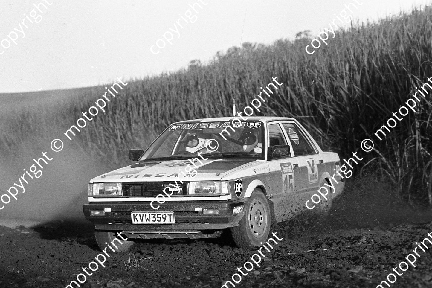 1989 Tour de Valvoline Rally 15 Koos Roos ...Skyline (Colin Watling Photographic) (1)