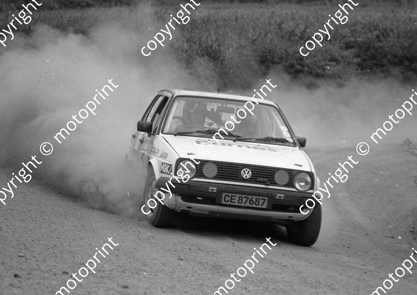 1989 Tour de Valvoline Rally 18 Jeff Sanders, Gary Schoof GOlf (Colin Watling Photographic) (4)
