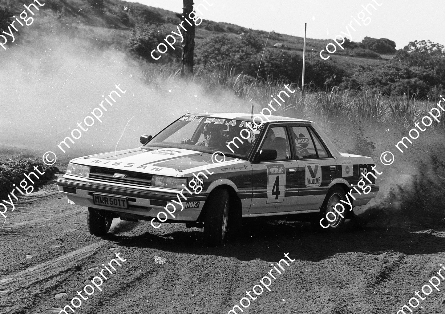 1989 Tour de Valvoline Rally 4 Hannes Grobler, Piet Swanepoel Skyline (Colin Watling Photographic) (3)