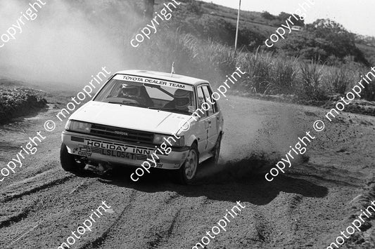 1989 Tour de Valvoline Rally 5 ERic Sanders, Thilo van Westernhagen Conquest (Colin Watling Photographic) (1)