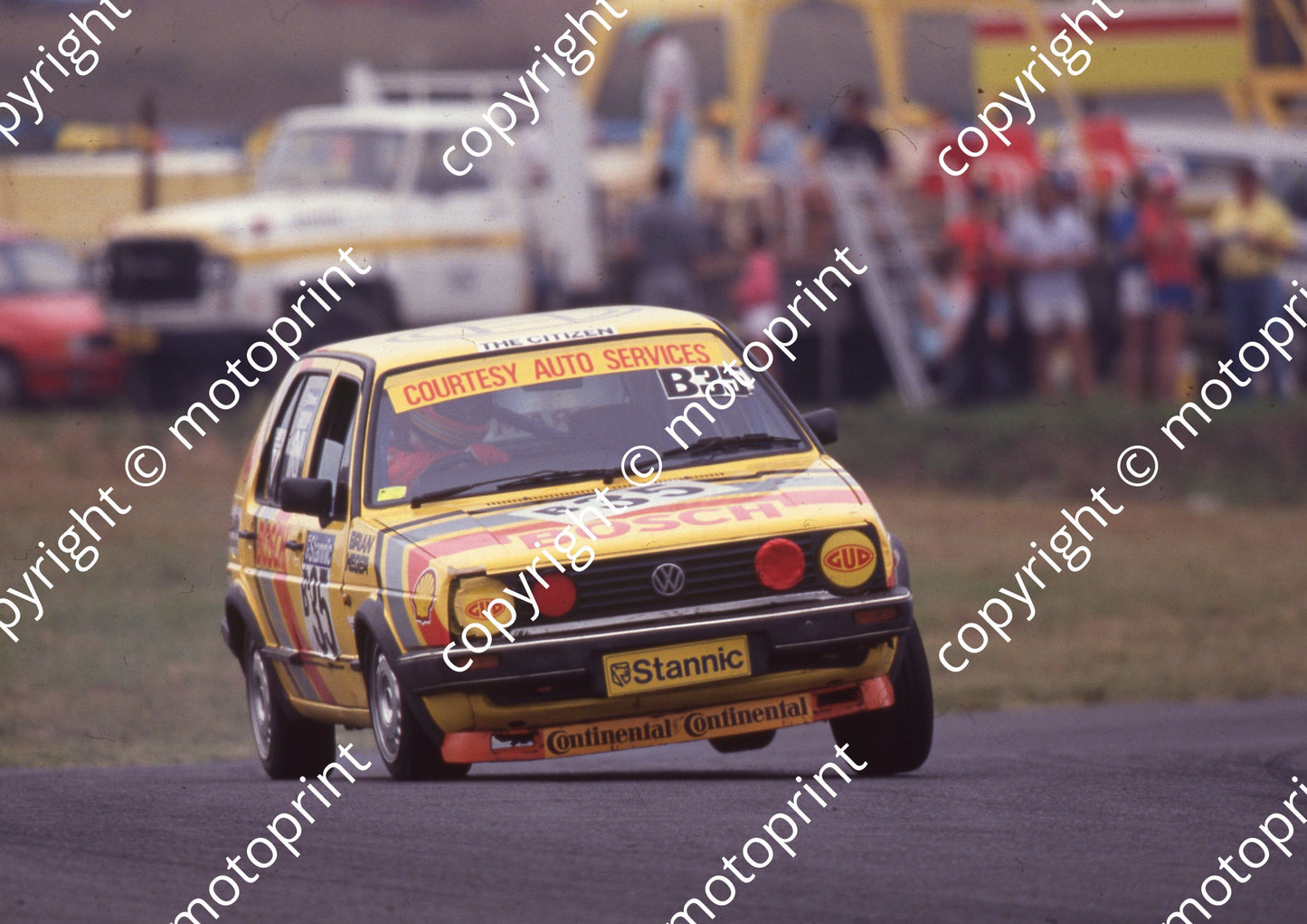 1989 Welkom STannic 35 Brian Heager Golf GTi (Colin watling Photographic)
