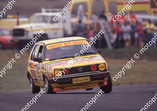 1989 Welkom STannic 35 Brian Heager Golf GTi (Colin watling Photographic)