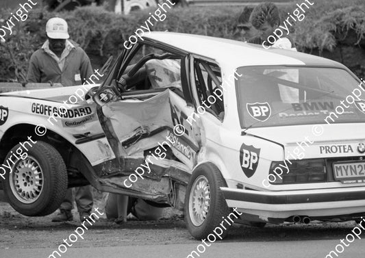 1989 Welkom Stannic 2 Geoff Goddard BMW incidents check circuit (Colin Watling Photographic)378 (1)