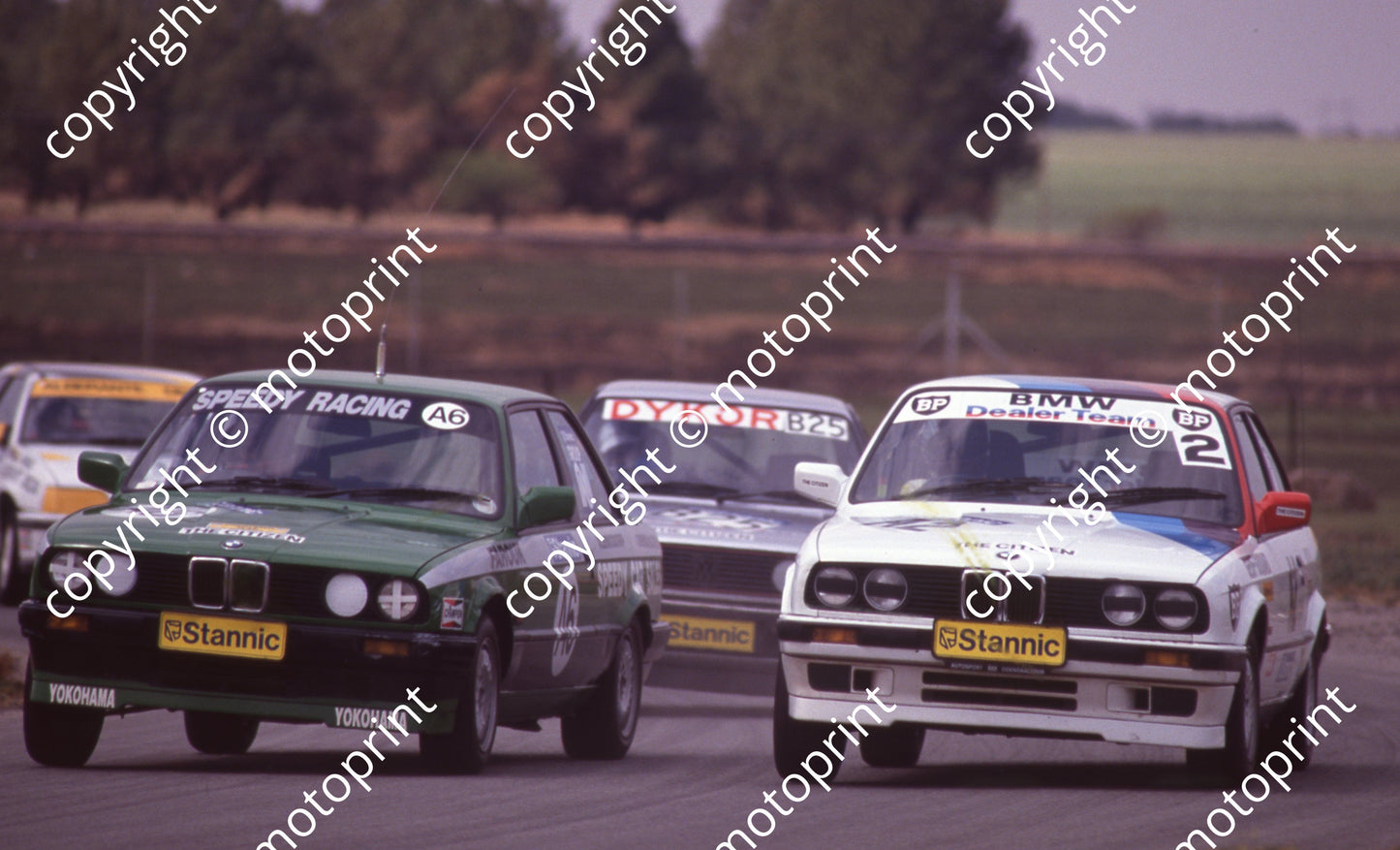 1989 Welkom Stannic 6 Farouk Dangor 2 Geoff Goddard both BMW325S 25 Marthinus Briers  Golf 16V (Colin Watling Photographic) (20)