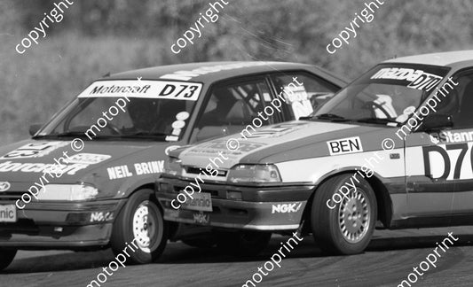 1989 Welkom Stannic 70 Ben Morgenrood Mazda 73 Neil Brink Laser check circuit (Colin Watling Photographic)  (3)