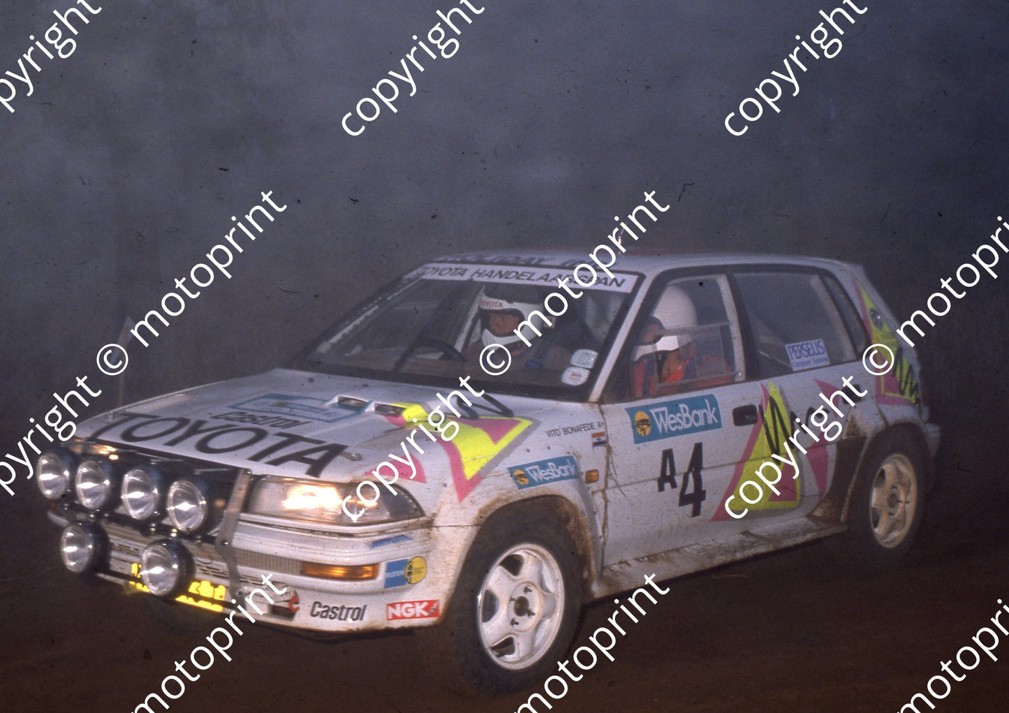 1989 Wesbank Rally 4 Serge Damseaux, Vito Bonafede (Colin Watling Photographic) (35)