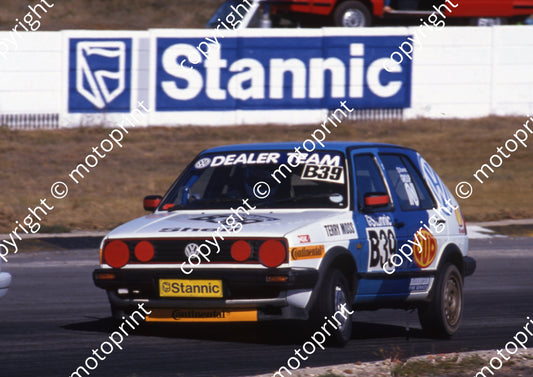 1990 Aldo Scrib Stannic B39 Terry Moss VW Golf GTi   scanned A4 20x30cm  (courtesy Roger Swan) (3)