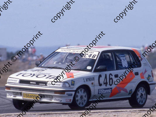1990 Aldo Scrib Stannic C46 Steve Wyndham Toyota scanned A4 20x30cm  (courtesy Roger Swan) (2)