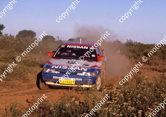 1990 Algoa 7 Hannes Grobbler, Piet Swanepoel Nissan (courtesy Roger Swan) (20)