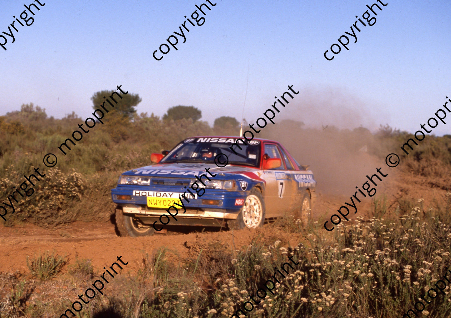 1990 Algoa 7 Hannes Grobbler, Piet Swanepoel Nissan (courtesy Roger Swan) (21)