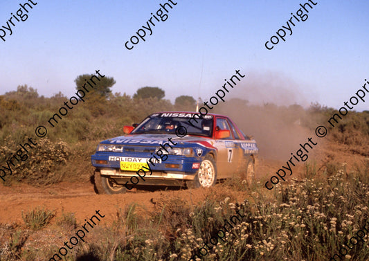 1990 Algoa 7 Hannes Grobbler, Piet Swanepoel Nissan (courtesy Roger Swan) (21)