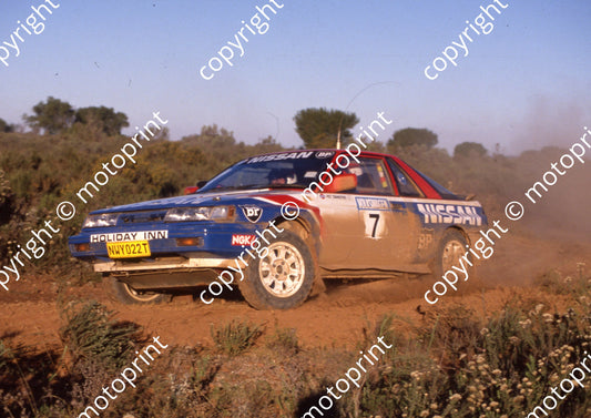 1990 Algoa 7 Hannes Grobbler, Piet Swanepoel Nissan (courtesy Roger Swan) (22)