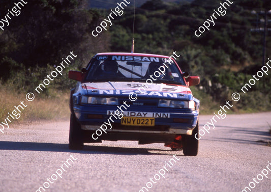 1990 Algoa 7 Hannes Grobbler, Piet Swanepoel Nissan (courtesy Roger Swan) (25)