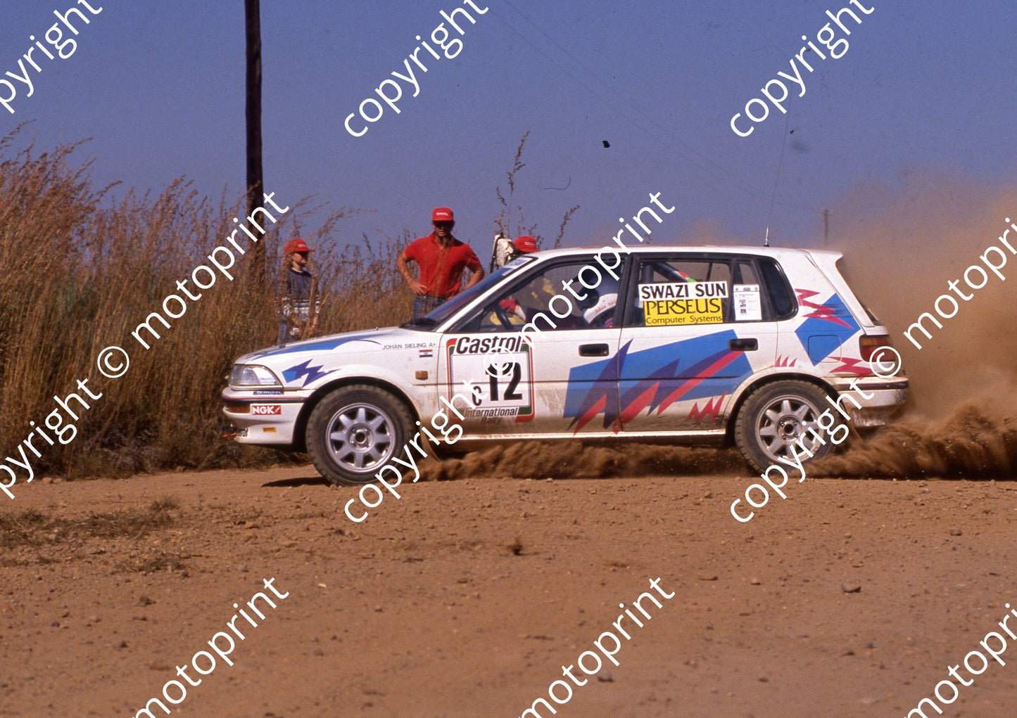 1990 Castrol Intnl 12 Enzo Kuhn, Johan Sieling Toyota (R Swan)  (7)