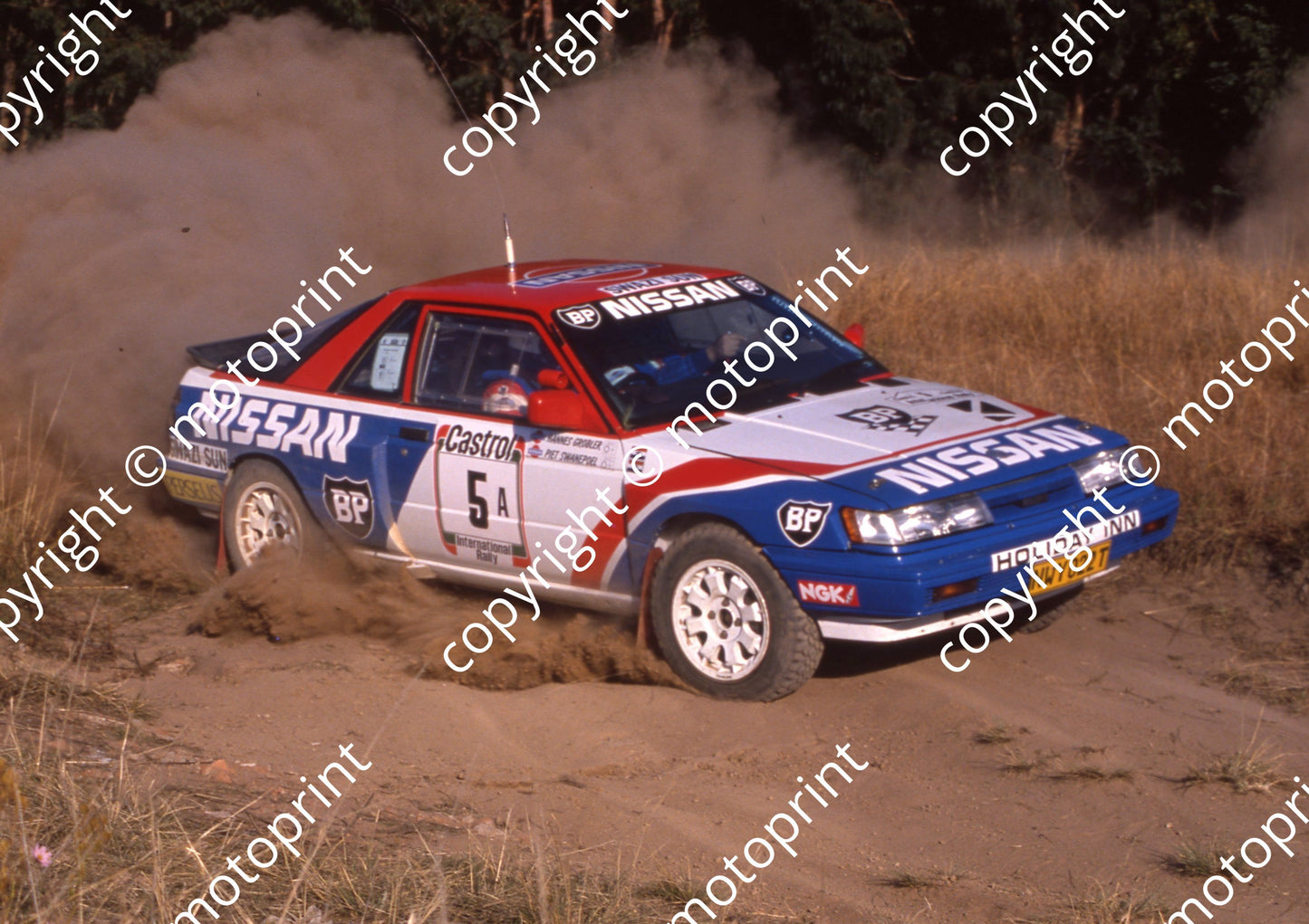 1990 Castrol Intnl 5 Hannes Grobler , Piet Swanepoel Nissan (R Swan) (139)
