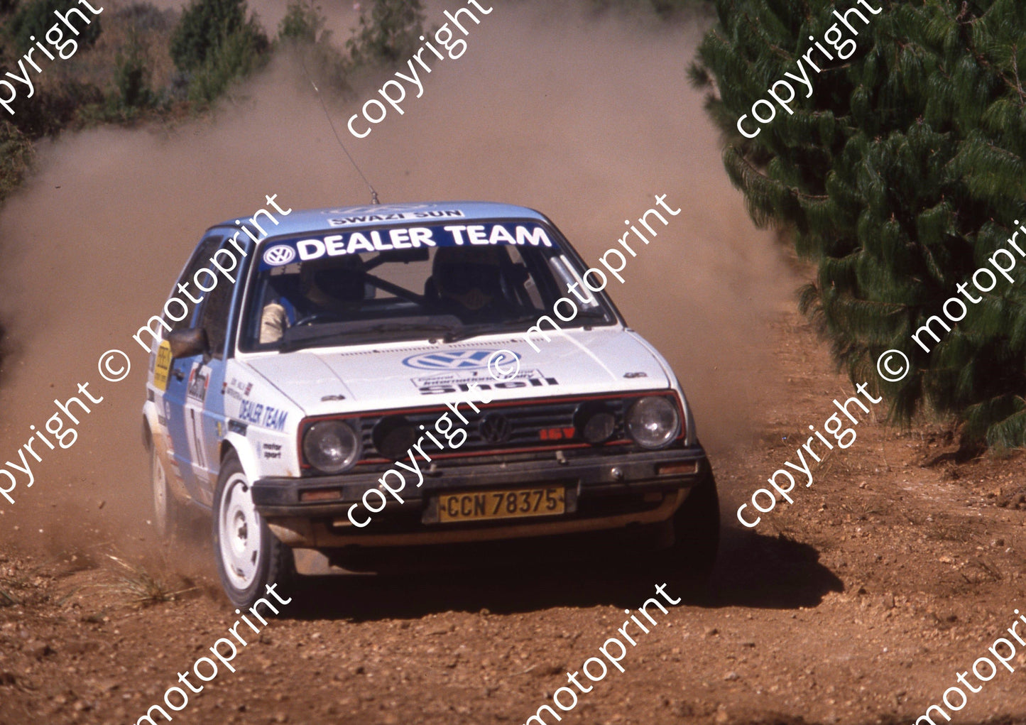 1990 Castrol Intnl 7 Glyn Hall Martin Botha VW Golf (R Swan) (17)
