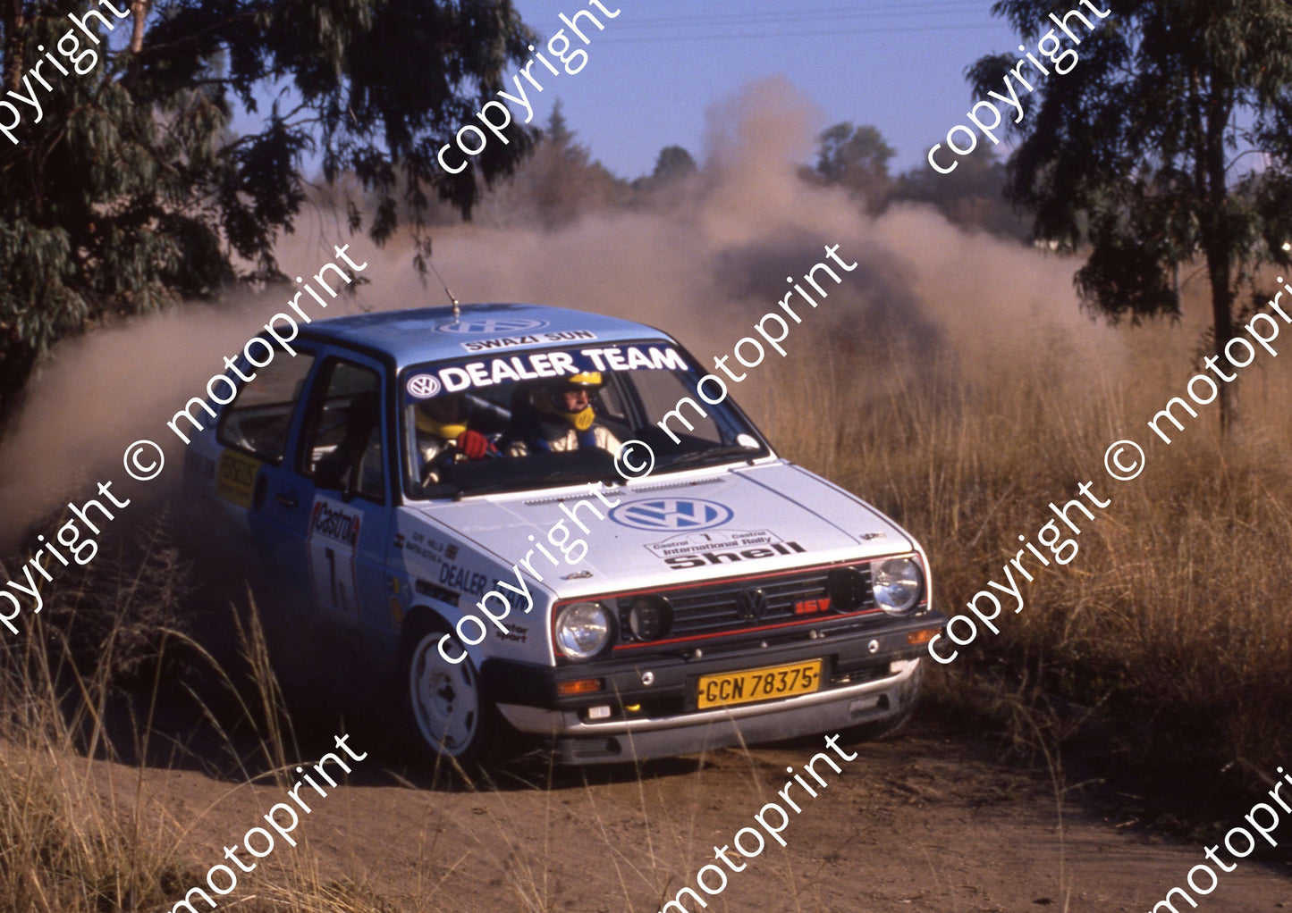 1990 Castrol Intnl 7 Glyn Hall Martin Botha VW Golf (R Swan) (5)