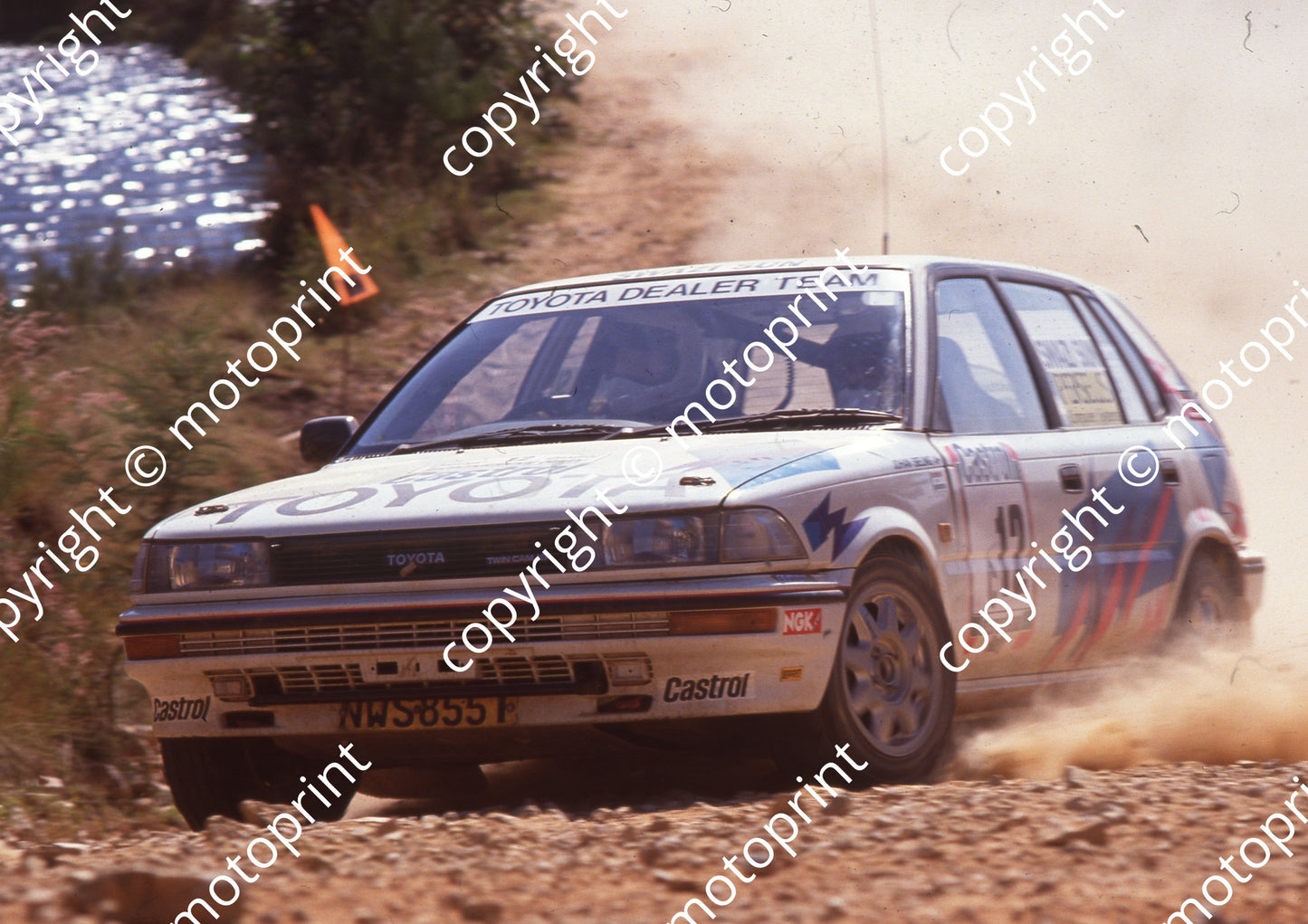 1990 Castrol Intnl Rally 12 Enzo Kuun, Johan Sieling Corolla (Colin Watling Photographic) (5)