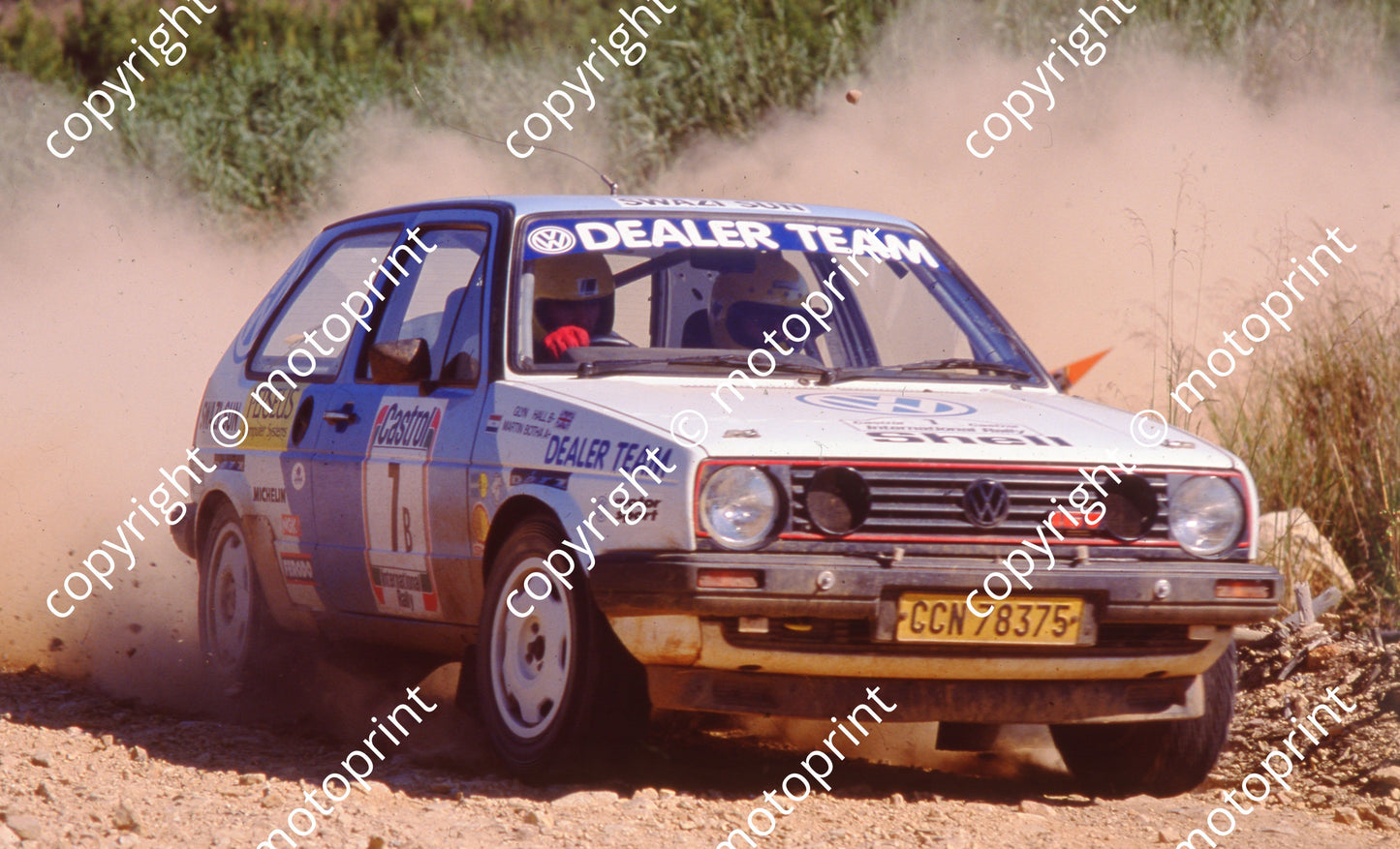 1990 Castrol Intnl Rally 7 Glen Golf GTi 16v (Colin Watling Photographic) (4)
