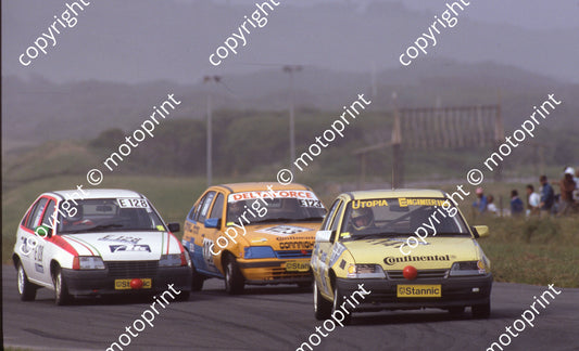 1990 EL Stannic 128.... 123 Stephen Corna Kadett 141   Rodney Timm Kadett Cub  (Colin Watling Photographic) (5)
