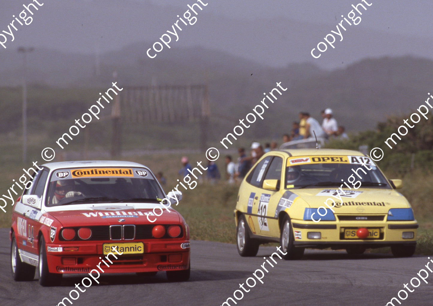 1990 EL Stannic 4 Hannes Oosthuizen BMW 325iS 12 Rodney Turner Opel Kadett 16V (Colin Watling Photographic) (7)