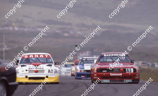 1990 EL Wesbank 5 Chris Aberdein Audi Turbo 2  Willie Hepburn Rekord (Colin Watling Photographic)106 (1)