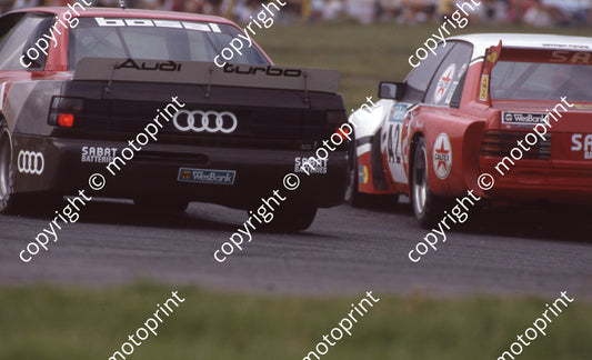 1990 EL Wesbank 5 Chris Aberdein Audi Turbo 2  Willie Hepburn Rekord (Colin Watling Photographic)106 (2)