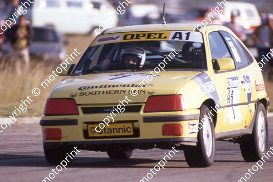 1990 Goldfields April Stannic A1 Michael Briggs Opel 16V NOTE DAMAGE (courtesy Roger Swan) (66)