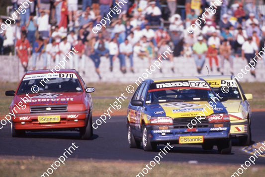 1990 Killarney Stan D70 N Brink Laser D72 Ben Morgenrood Mazda (Roger Swan) (2)